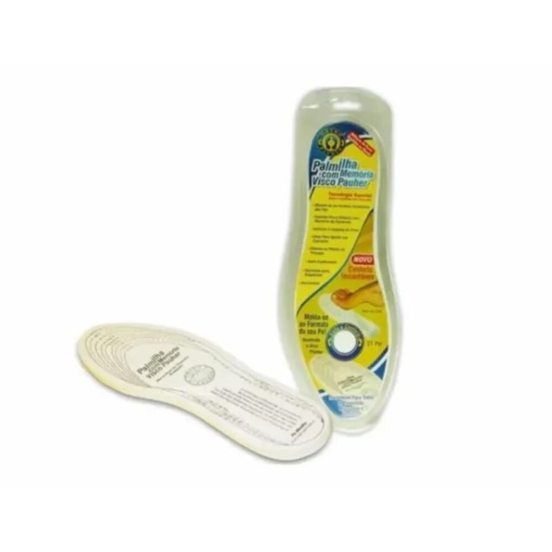 0c72db391c9e6210a3c7d1dc20e70182 Palmilha com Memória Visco Pauher - Ortho Pauher