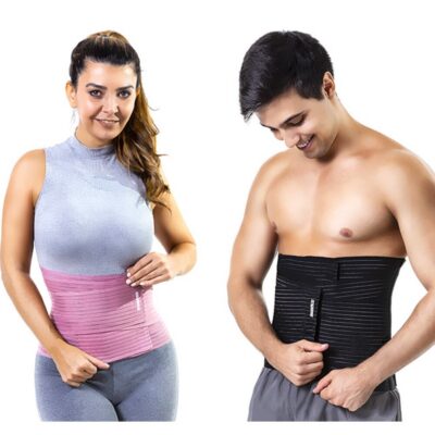 Cinta Postural Abdominal Modeladora Fit Estreita  - Salvapé