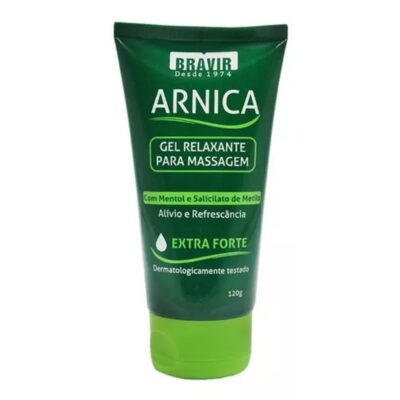 Arnica em Gel 120g para Massagem e Dores Musculares Bravir