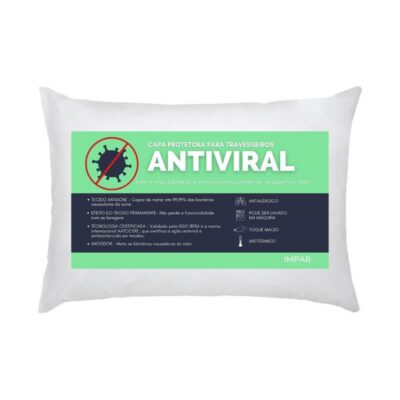 CAPA PROT. ANTIVIRAL P/TRAVESSEIRO 50X70 AVULSA