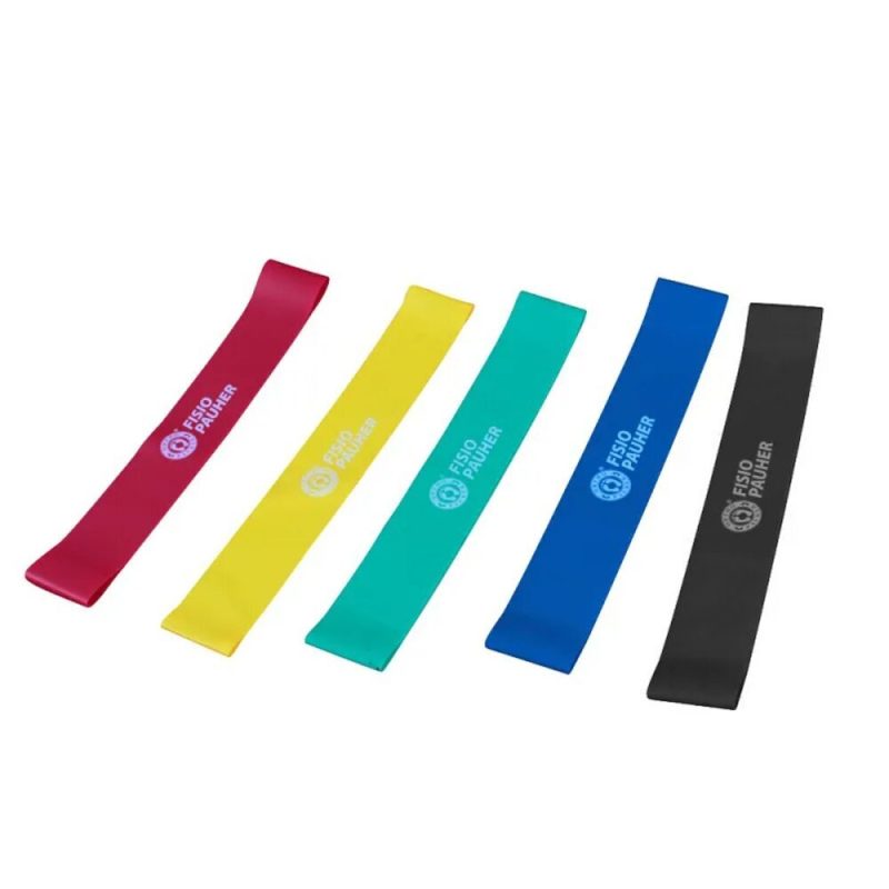 c30cce8335c5e350deeae71786433787 Kit 5 Resistências Faixa Elástica Mini Band - OrthoPauher