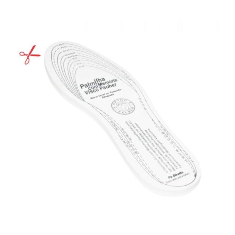 e03ecde569e37b7bd739a2f6cee50b19 Palmilha com Memória Visco Pauher - Ortho Pauher