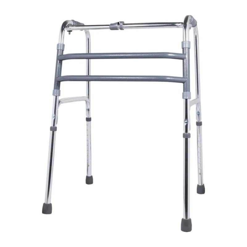 03e4168e23142e30d78784db2bbe314b 4 Andador de Aluminio Dobravel Articulado - Mercur