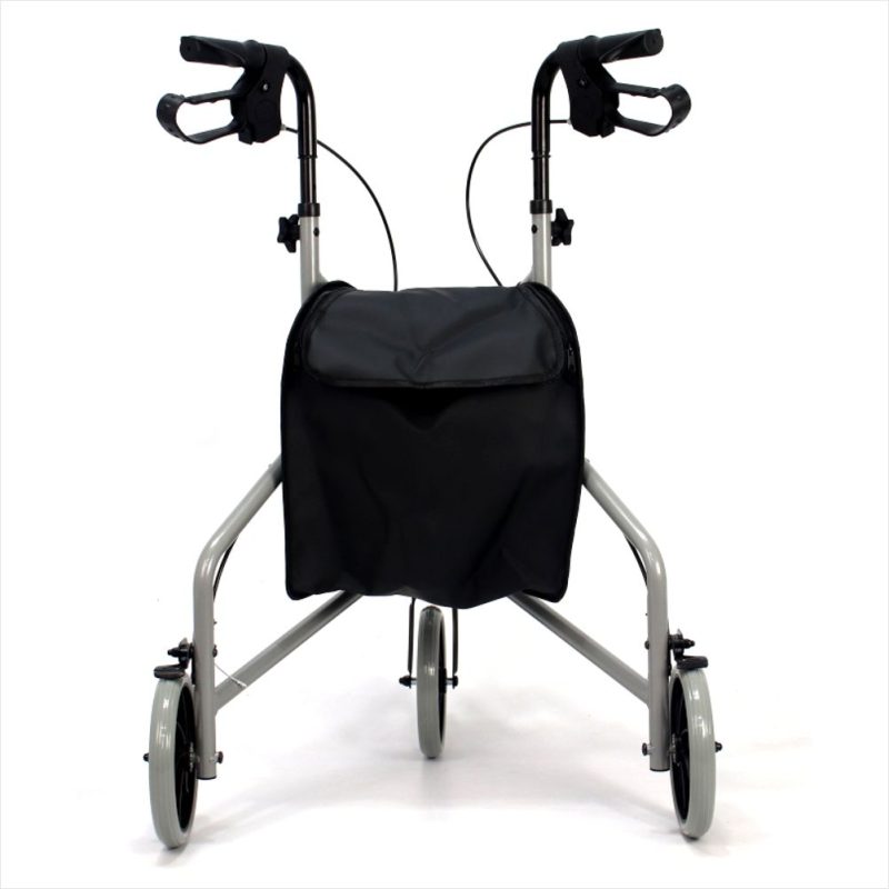 14ee0351b6a1621e18f2786675836ac5 1 Andador Dobrável com 3 Rodas e Bolsa Evolution - Praxis