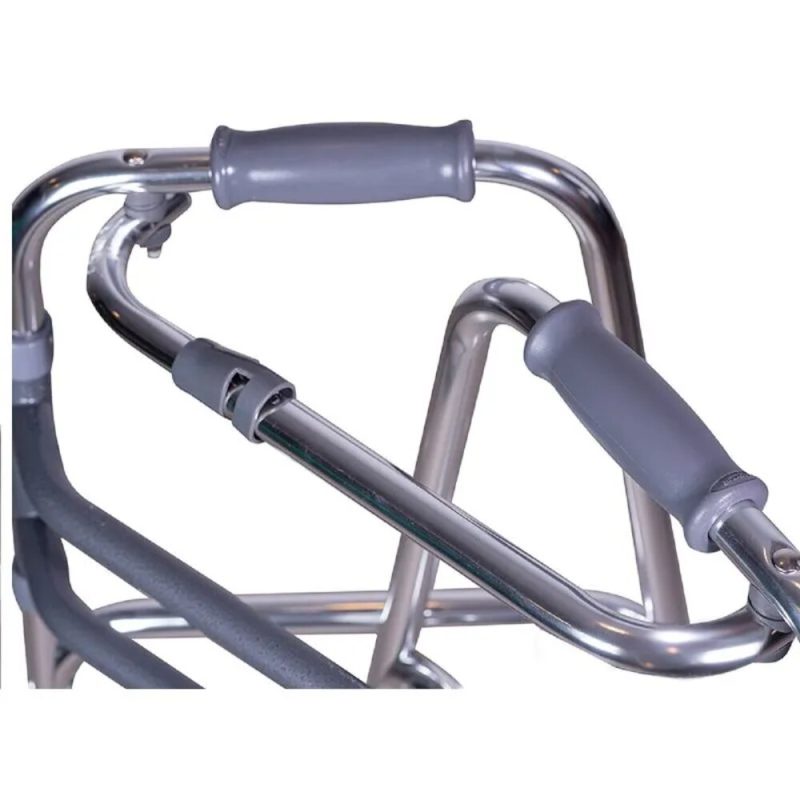 29d5983f34d944b6436b531feb2d9f49 2 Andador de Aluminio Dobravel Articulado - Mercur