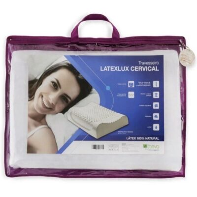 Travesseiro Cervical Latexlux Theva Copespuma