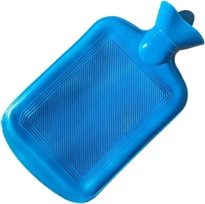 Bolsa Termica de Borracha Quente E Fria Azul 1L Alux