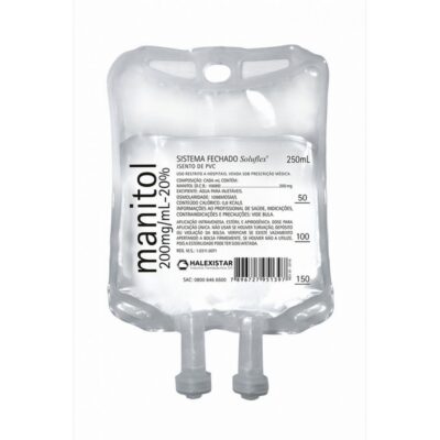 Soro Manitol 20% 250 Ml Em Bolsa Halexinstar