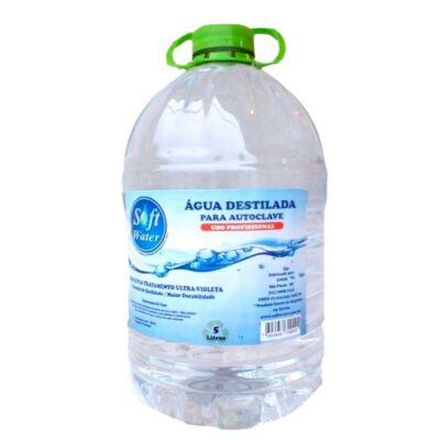 Agua Destilada Para Autoclave 5 Litros Soft Cpoh