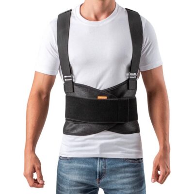 Cinta Lombar Ergonomica Com Suspensorio - Hidrolight