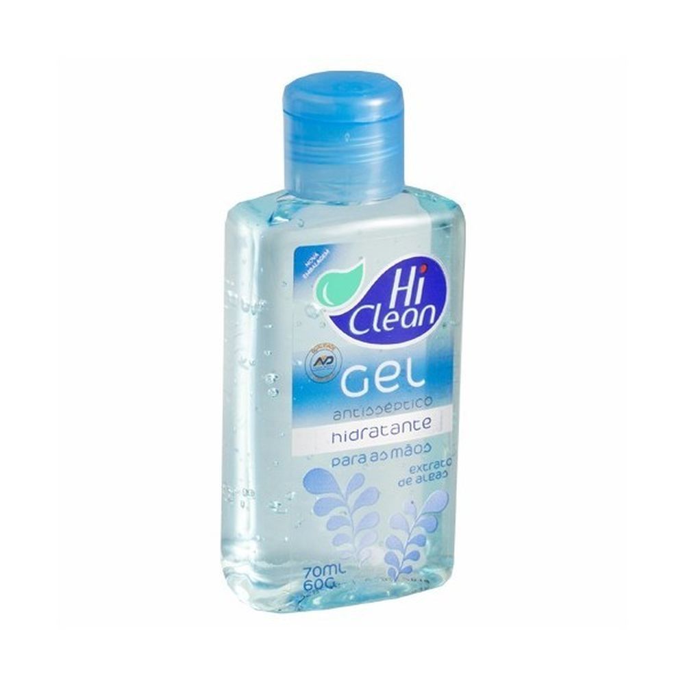 5f00d5d3bac665e86646382cbed56975.jpg Alcool em Gel Antisseptico 70 Hi Clean - Imagem 1