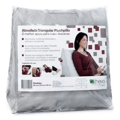 Almofada de Encosto Triangular Plushpillo - Theva Copespuma