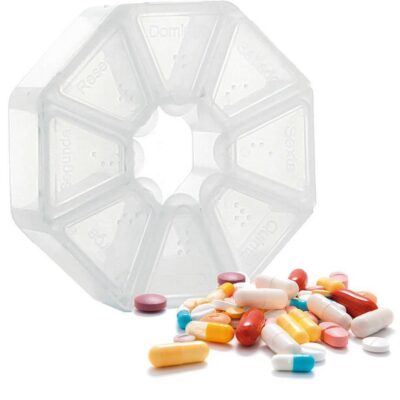 Porta Comprimidos 8 Capsulas Ref 595 Corta Facil