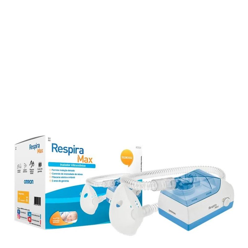 68df93c0e0b276b18965c1b5cedafaea Nebulizador Ultrassônico Respiramax Omron