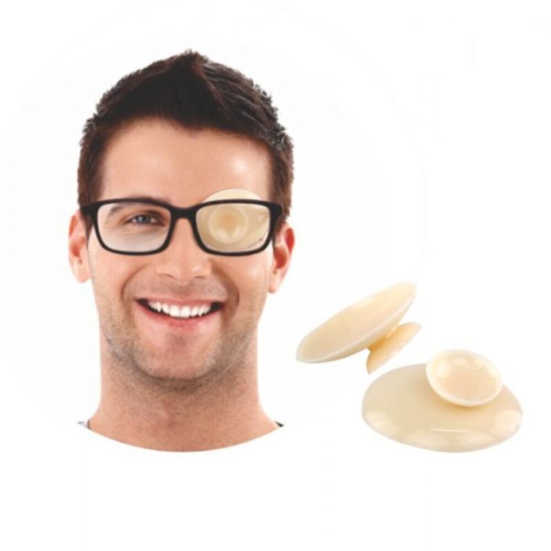 77c3b7e8d770e55c0f755fe0cd1a69f9 3 Oclusor Adulto de Silicone Antialergico para Estrabismo - Orthopauher