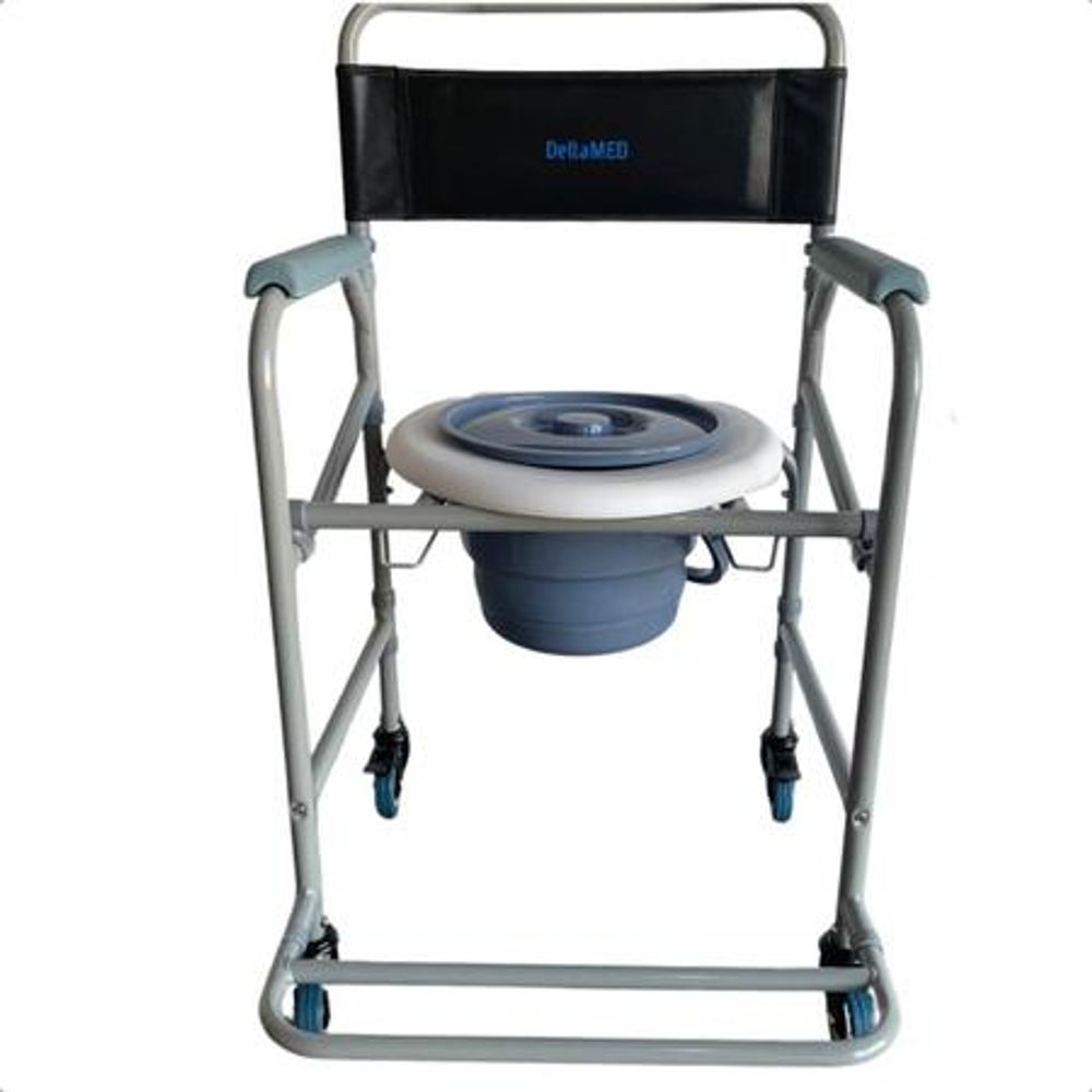 Comadre Plástica para Cadeira de Banho Higiênica - Dellamed 2 Comadre Plástica para Cadeira de Banho Higiênica - Dellamed – imagem 2 de 3