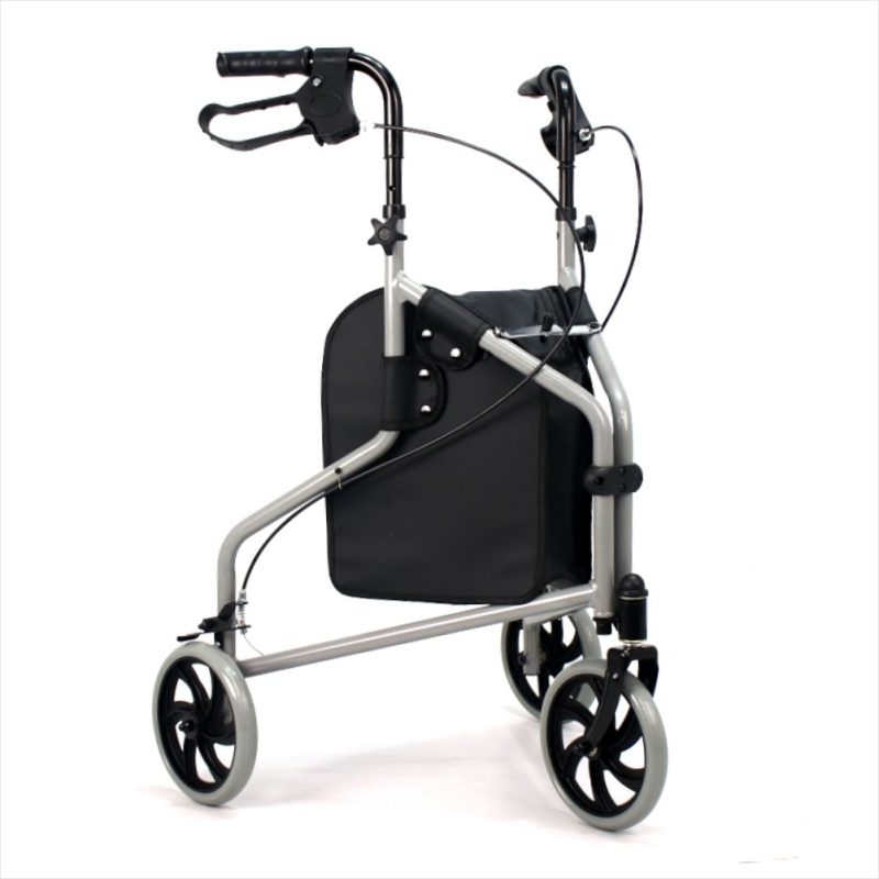 9f660be730aae26a61529a592c4d189c 1 Andador Dobrável com 3 Rodas e Bolsa Evolution - Praxis