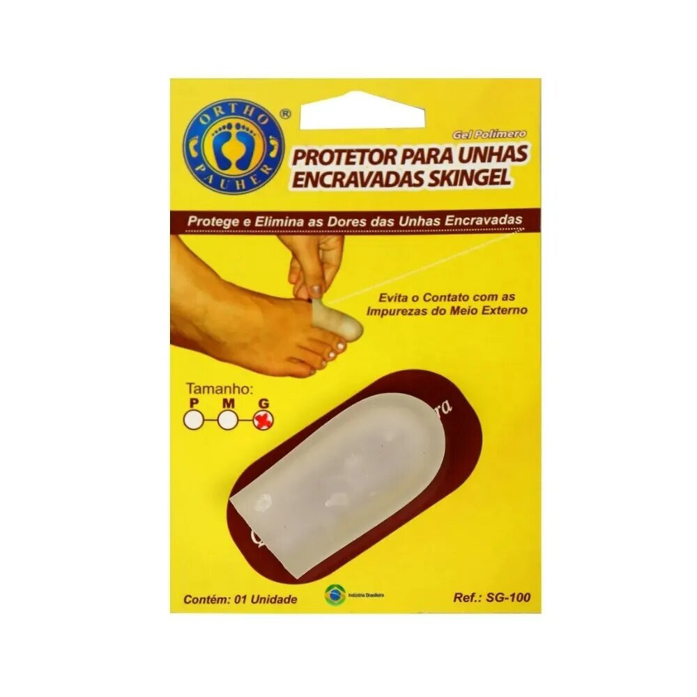 Protetor para Unhas Encravadas Skingel - Ortho Pauher 3 Protetor para Unhas Encravadas Skingel - Ortho Pauher – imagem 3 de 3