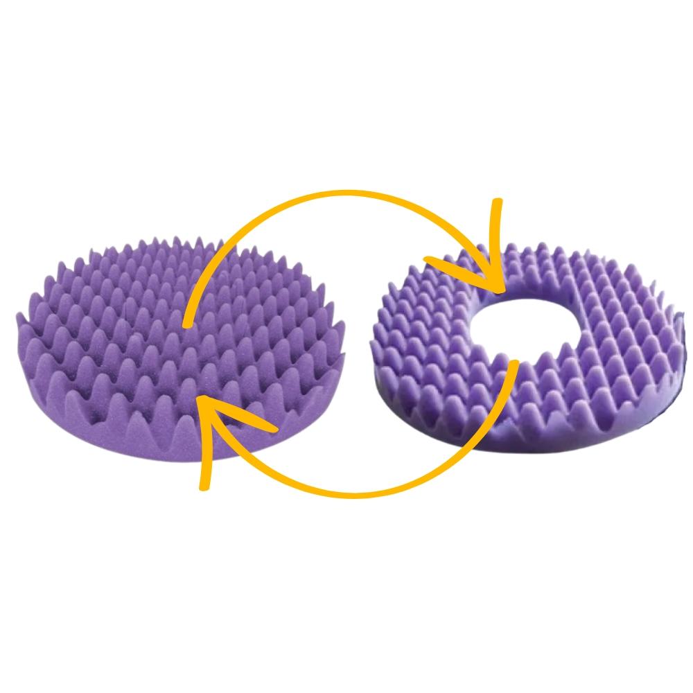 Almofada de Espuma Redonda Caixa de Ovo Bioflorence - Imagem 6