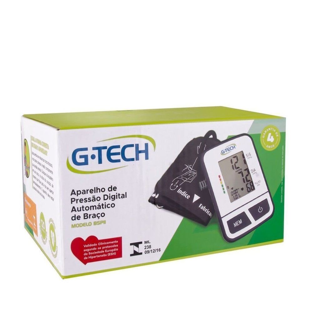 aparelho de pressao digital de braco bpsp11s g tech 7389 1 4487c7eaa9251a52236cb44bdb94d07f Aparelho de Pressão Digital de Braço BPSP11S G-Tech