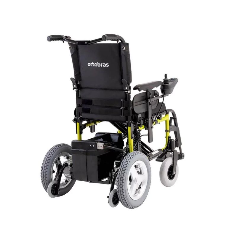 b7c9d6701b60ed1013415e97d350518e 1 Cadeira Motorizada Dobrável 120Kg E4 Ortobras