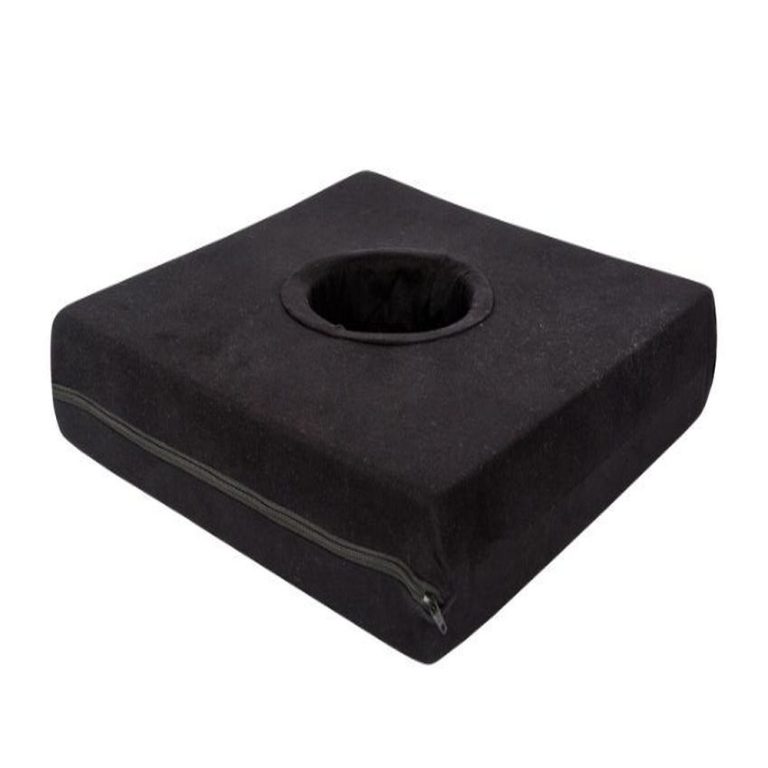 Almofada de Látex Quadrada com Orifício Perfetto