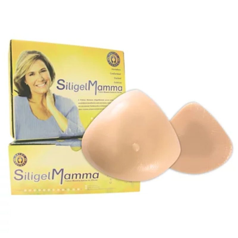 bfadea3bc841c9ce9ede1c6962ac8c01 Protese Mamaria Externa Triangular Silicone - Ortho Pauher