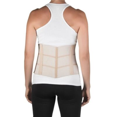Faixa Abdominal com Hastes Flexíveis Ajustável - Mercur