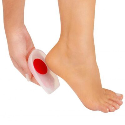 Calcanheira Silisporte com Ponto Vermelho - Orthopauher
