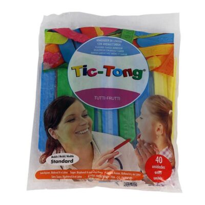 Abaixador de Lingua com Sabor Tictong Com 40 Agaplastic