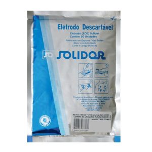 Eletrodo Para Monitorizacao Cardiaca Adulto/Infantil Com 50 Solidor