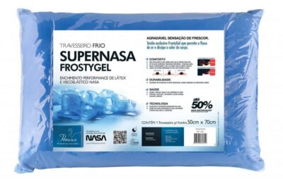 Travesseiro Frostygel Fibra Fibrasca