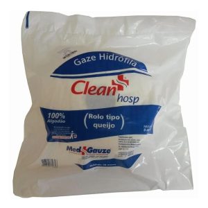 Gaze Tipo Queijo 13 Fios Rolo com 9cm x 91m Clean