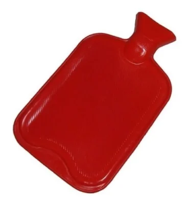 Bolsa Termica de Borracha Quente E Fria Vermelho 1L Alux