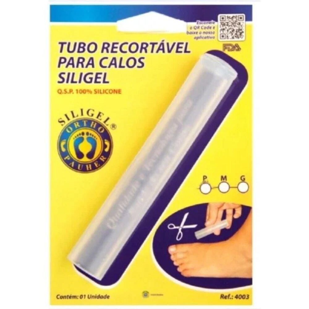 Tubo Recortavel para Calos Siligel - Orthopauher 3 Tubo Recortavel para Calos Siligel - Orthopauher – imagem 3 de 3