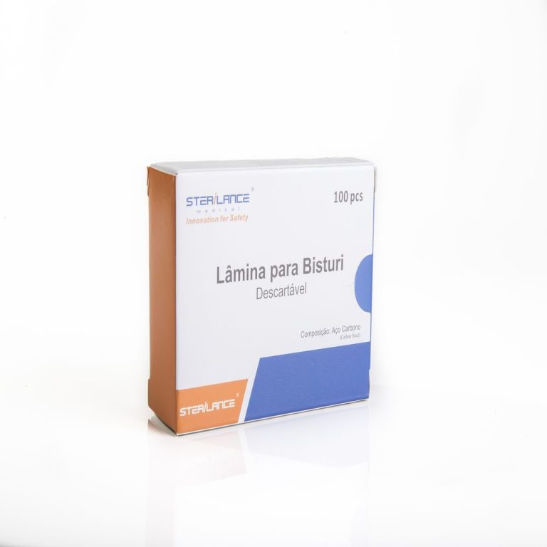 Lamina Bisturi Descartavel Cirurgica Medica/Odontologica Sterilance