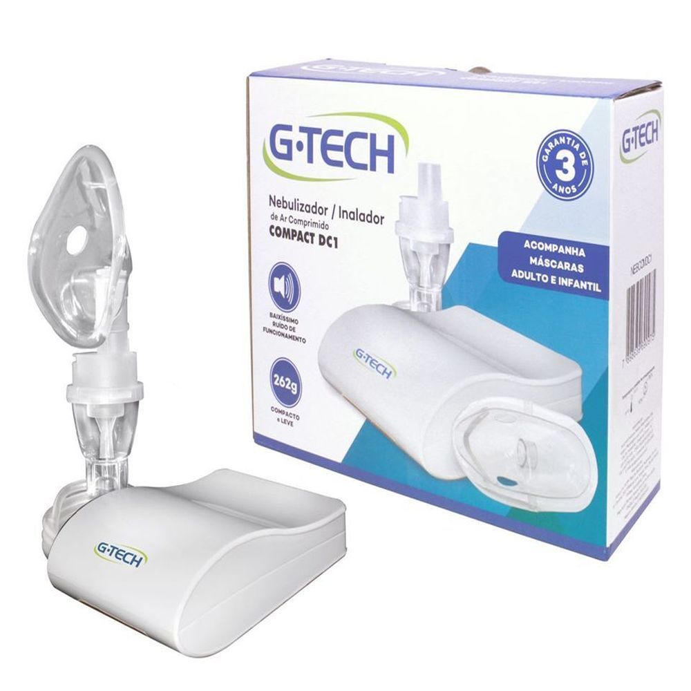 nebulizador e inalador portatil compact dc1 g tech 9853 2 1bd8623a16b0a1b0c84b1190efe9f3a5 Nebulizador e Inalador Portátil Compact DC1 G-Tech