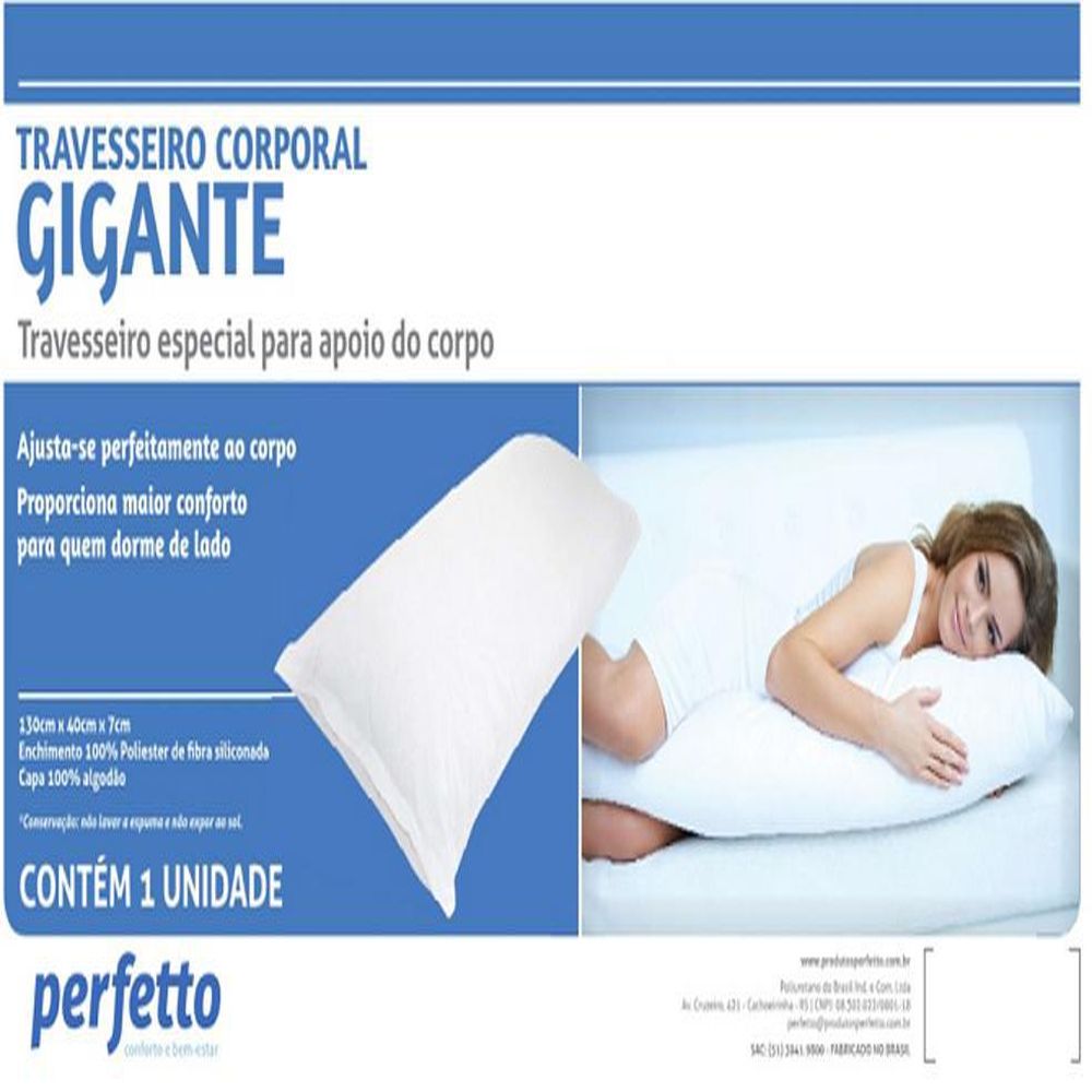 travesseiro corporal gigante ref 209061 perfetto 5301 2 e6e6d1b3fe42670af8fac87b22bb398a Travesseiro Corporal Gigante Ref 209061 Perfetto
