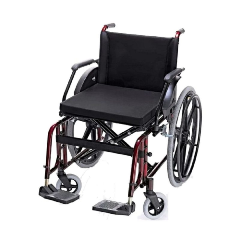376ebc601256106b6cf50ebd5fb2c0d6 1 Cadeira de Rodas Dobrável Elite Plus Aço Carbono - Prolife