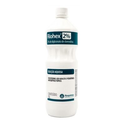 CLOREXIDINA 2,0% 1000ml SOL. AQUOSA RIOQUIMICA RIOHEX