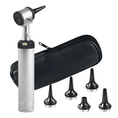 Otoscópio Mark II 2.5v com Estojo e 5 Espéculos - MD