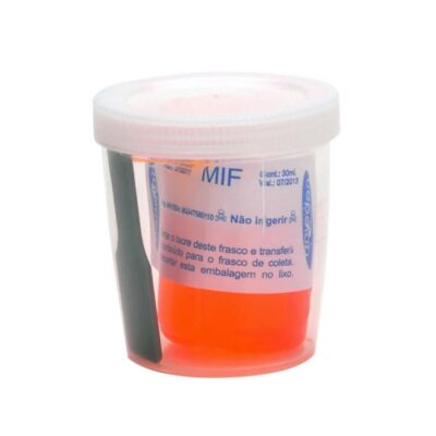 Coletor de Fezes e Urina 30ml MIF com Conservante - Cepalab