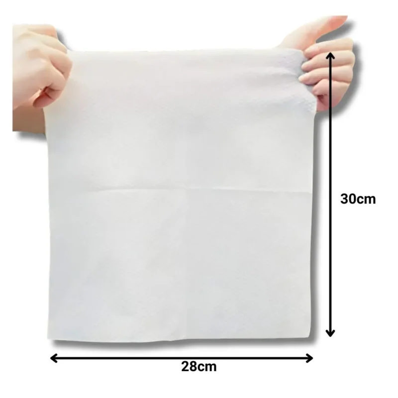 3b391073bce01be460836e23e662c71c Lenço para Banho no Leito com 100un, 28cm x 30cm - Procitex