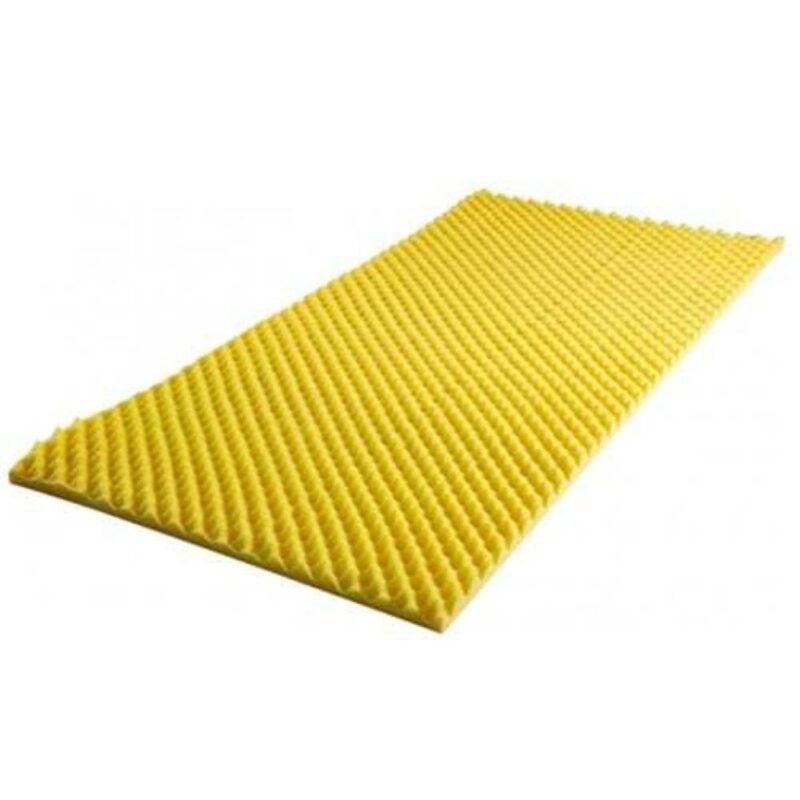 Colchao Caixa de Ovo Solteiro Espuma D33 1,8m x 0,9m x 0.35cm Ortobom