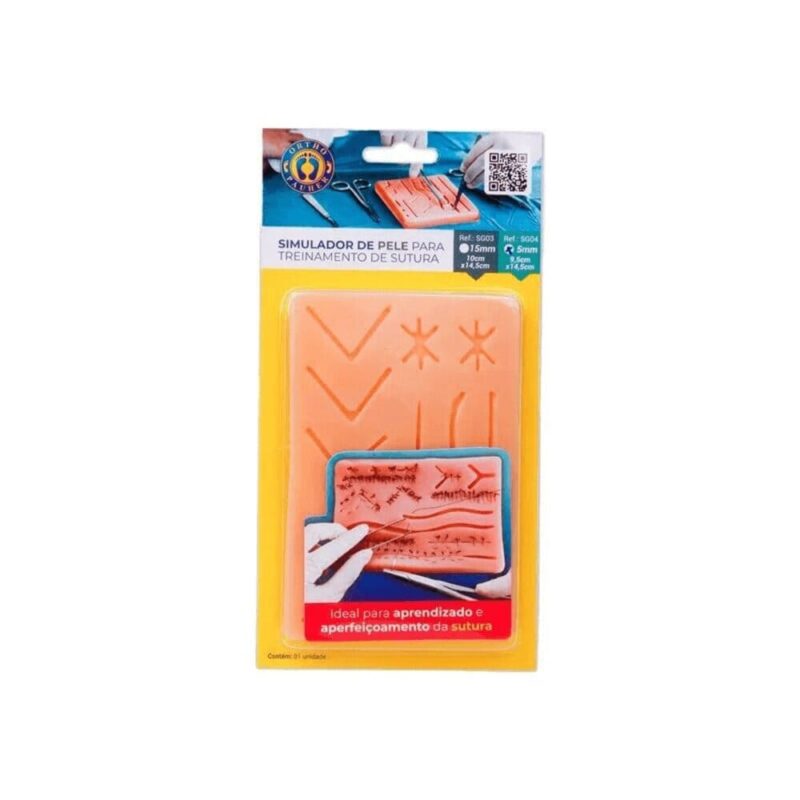 27e1183bc68e888a5373f70f1dde0ea2 Simulador de Pele para Treinamento de Sutura - OrthoPauher
