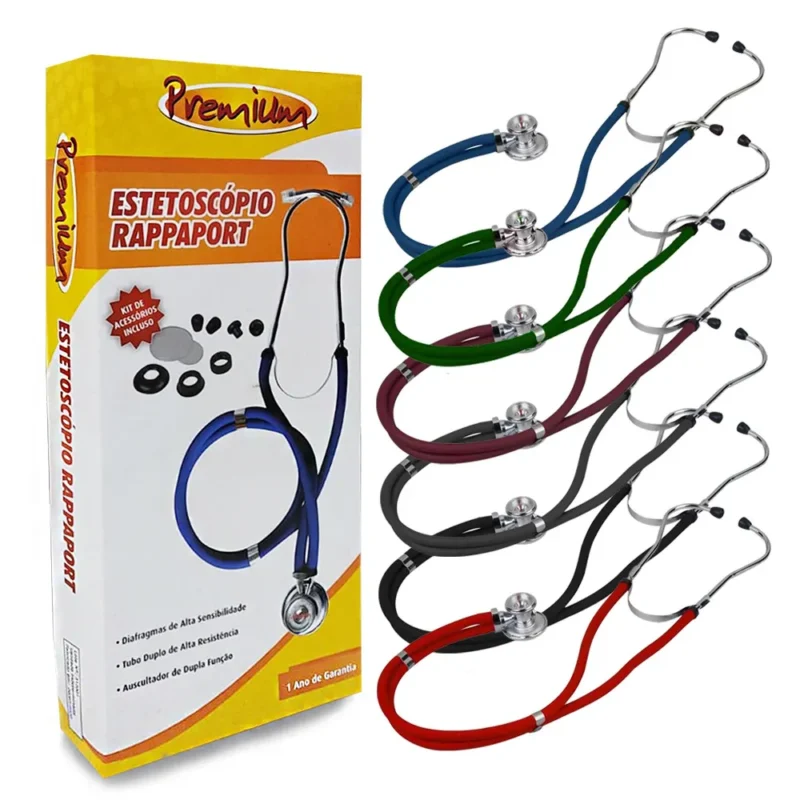 2a2b056501a25f825b596a9a8725025d Estetoscópio Duplo Rappaport - Premium