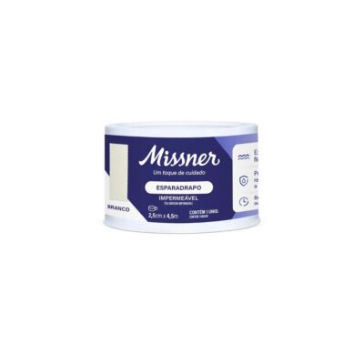Esparadrapo Impermeavel Curativo Medico - Missner