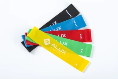 Kit 5 Mini Band Elásticos para Exercícios - Alux