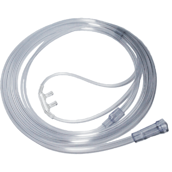 Cateter Nasal Abaulado Lumiar com Prong Silicone - Lumiar