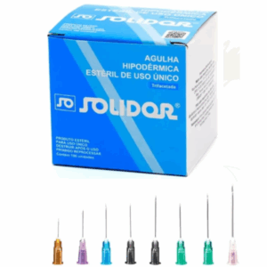 Agulha Hipodérmica Estéril- Solidor